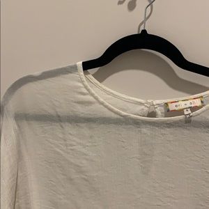 Anthropologie White Blouse